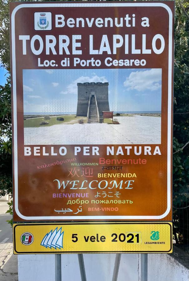 Salento Sottovento Luxury Beb Bed & Breakfast Torre Lapillo Luaran gambar