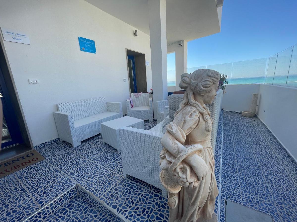 Salento Sottovento Luxury Beb Bed & Breakfast Torre Lapillo Luaran gambar